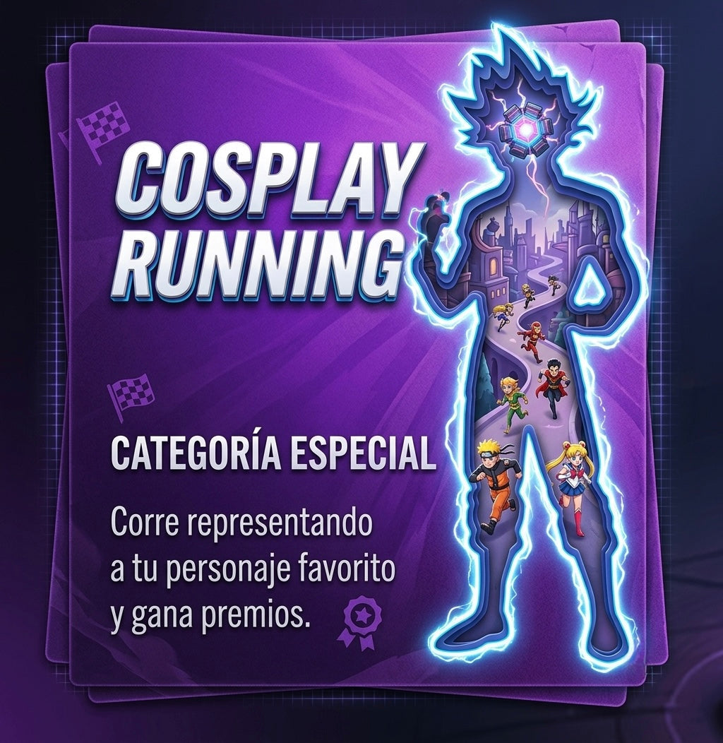 Cosplay Running 5k– La Transformación Legendaria - $160.000
